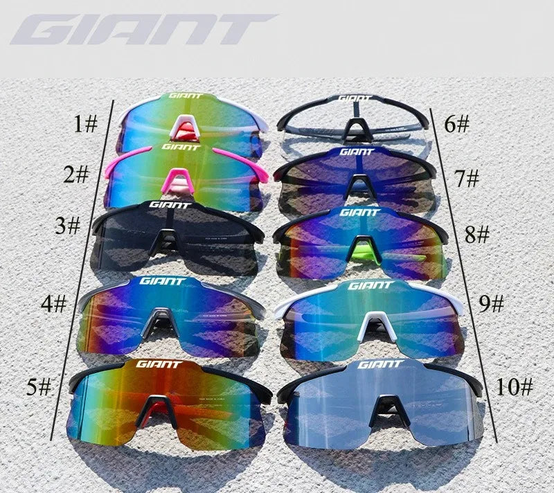 giant cycling sunglasses men and women MTB Road Bicycle cycling sunglasses Outdoor Lenses With case glasses Cycling goggles