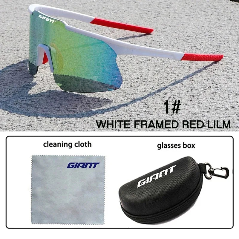 giant cycling sunglasses men and women MTB Road Bicycle cycling sunglasses Outdoor Lenses With case glasses Cycling goggles