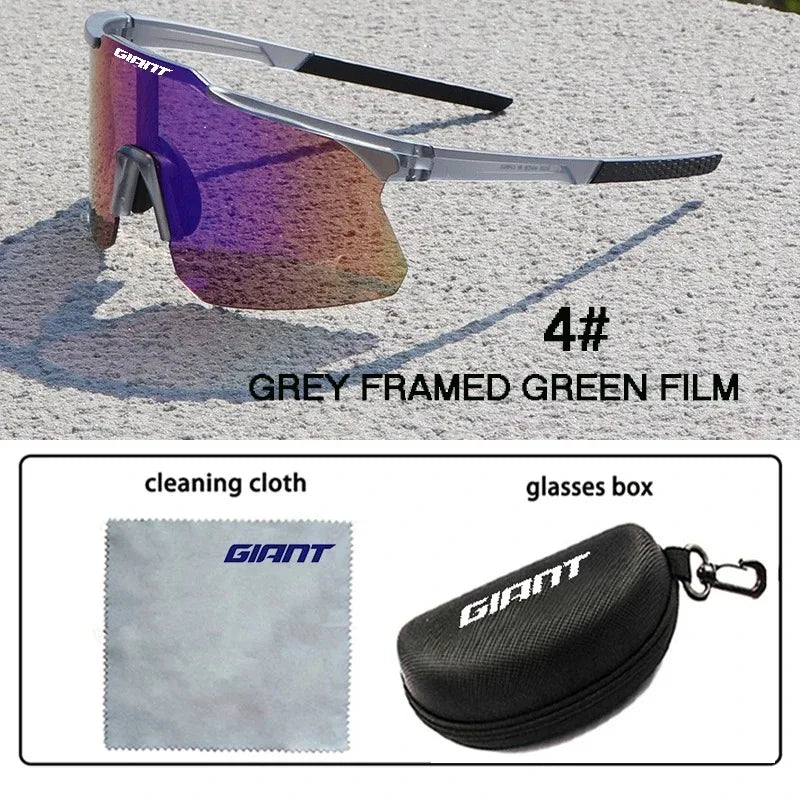 giant cycling sunglasses men and women MTB Road Bicycle cycling sunglasses Outdoor Lenses With case glasses Cycling goggles